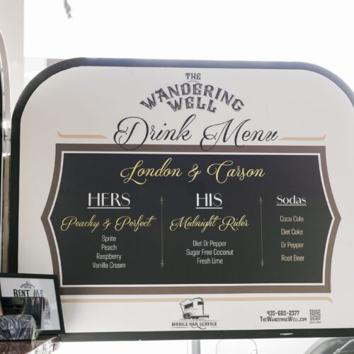 Custom Menu Board