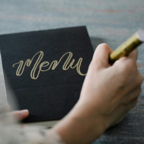 Custom Menu Board